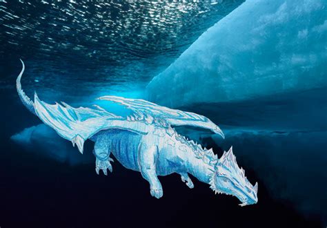 ice dragon  fregatto  deviantart