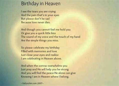 happy birthday in heaven quotes for mom dad son grandma grandpa