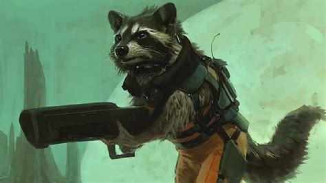 james gunn indica que rocket raccoon es el corazón de los guardianes de la galaxia