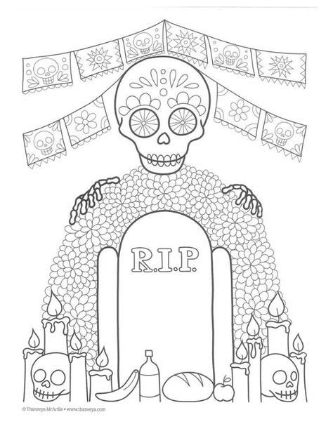 pin de yulii en noviembre altar de muertos dibujo dibujo  de