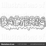 Bacteria Clipart Coloring Pages Drawing Illustration Cory Thoman Royalty Getcolorings Rf Word Wor Getdrawings sketch template