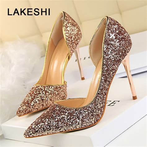 lakeshi women pumps extrem sexy high heels women shoes