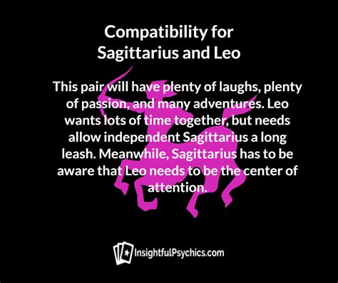 Leo And Sagittarius Compatibility Fire Fire Sagittarius Quotes