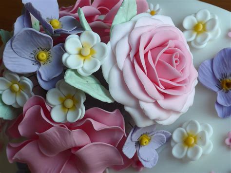handmade flowers created  florist paste handmade flowers