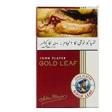 gold leaf cigarette pack