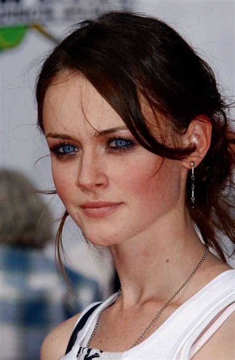 alexis bledel and her strikingly beautiful sapphires