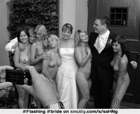 Bride Bridesmaids Bridalparty Wedding Blackandwhite Nude