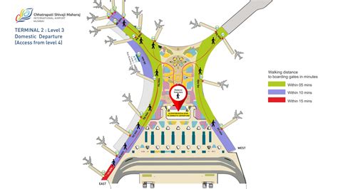 mumbai airport terminal   map