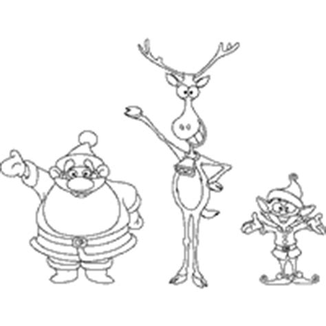santas reindeer coloring pages  printable coloring pages
