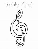 Clef Treble Coloring Music Notes Pages Sing High Drawing Note Twistynoodle Built California Usa Tracing Noodle Color Favorites Login Add sketch template