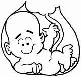 Womb Baby Coloring Drawing Decals Children Vinyl Beevault Pages Customize Sticker Line Designlooter 41kb 456px Getdrawings Signspecialist sketch template