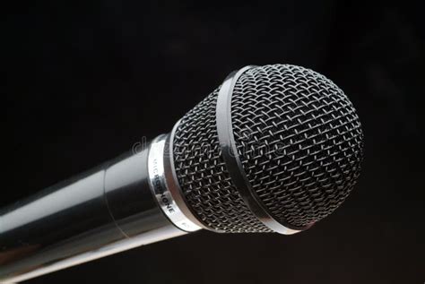 black microphone stock photo image  news radio talk