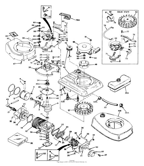 tecumseh av   parts diagram  engine parts list
