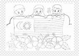 Merdeka Hari Mewarna Declaration Federation Malayan Malaya Bendera Slidesharecdn Pngegg Ambil Kita Skoloh sketch template