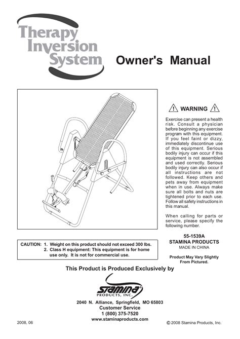 ironman inversion table manual