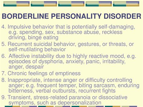 ppt personality disorders powerpoint presentation id 455696