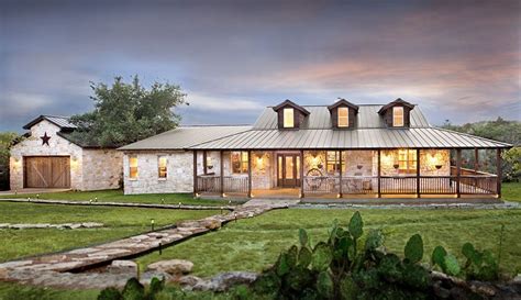 exterior austin custom home builder dearth design ranch house designs hill country homes