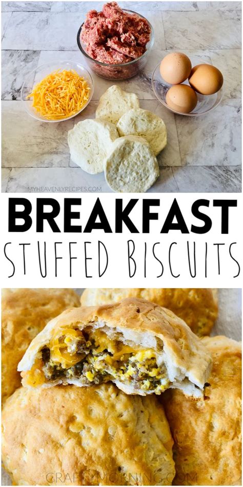 breakfast stuffed pillsbury biscuits breakfast biscuit recipe