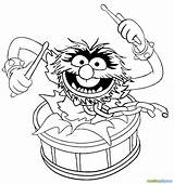 Muppets Muppet Babies Drumming Drum Dibujar sketch template