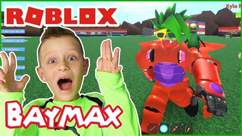 Baymax Superhero Roblox Youtube