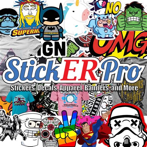 custom stickers decals    sticker pro
