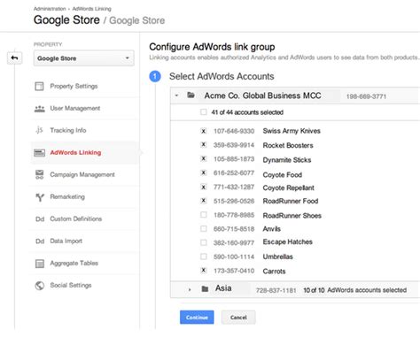 google  linking adwords accounts easier   bulk linking feature