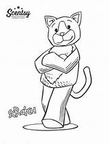 Scentsy Coloring Pages Colouring Buddy sketch template