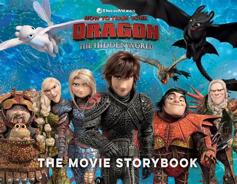 train  dragon  hidden world   storybook