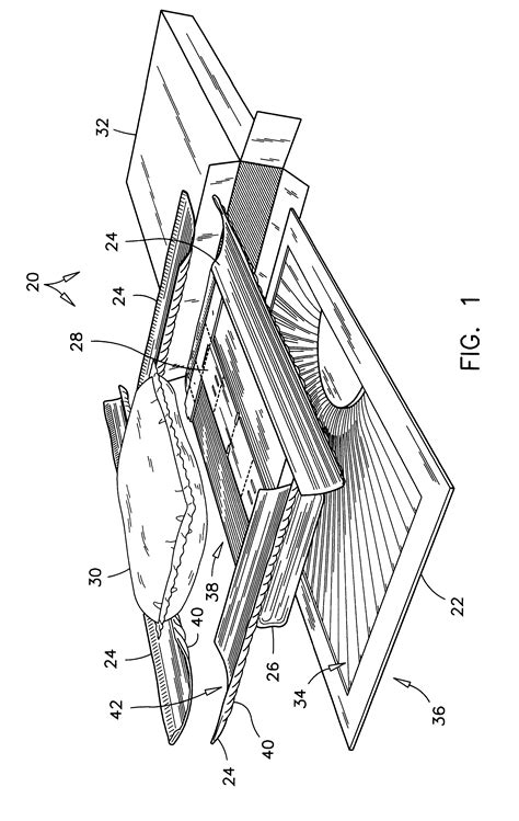 patent  casket interior kit google patents
