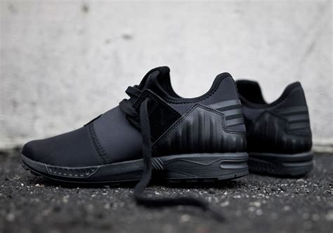 adidas zx flux  core black sneakernewscom