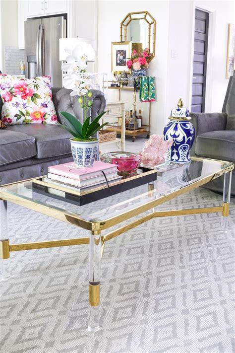 5 chic and glam coffee table decor ideas monica wants it