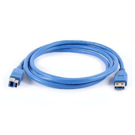 uxcell blue usb  type  male  type  male adapter cable cord  ftusb network cable