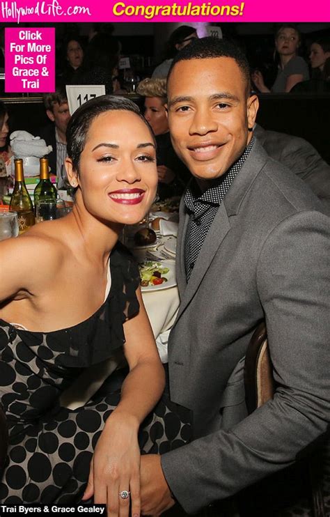 ‘empire stars trai byers and grace gealey marry in secret wedding show empire natural hair