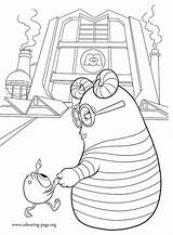 Coloring Mike Pages Monsters University Young Wazowski Colouring Inc Popular Excursion Coloringhome sketch template