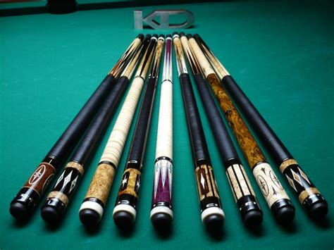 players pool cues hard rock maple shafts