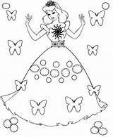 Coloring Princess Pages Butterfly Elena Color Butterflies Print Sheets Reviews Princesses Printable Girls Resize Click Getdrawings sketch template