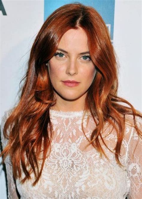 2024 Fashionable Celebrity Hair Color Ideas And Hairstyle Looks For Red
