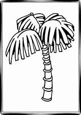 Palm Tree Coloring Pages Trees Spun Carpet Threads sketch template