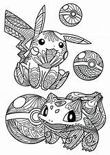 Pokemon Coloring Pages Cute Printable Color Print Getcolorings sketch template