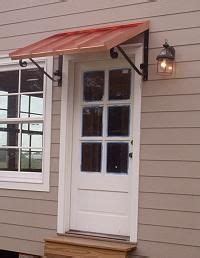 concave awning copper  lazy scrolls  designyourawningcom concave style door awnings