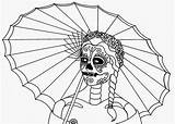 Coloring Pages Dead Printable Dia Muertos Los Skull Color Print People Click Enlarge Right Save Parade Filminspector Kids Do Popular sketch template