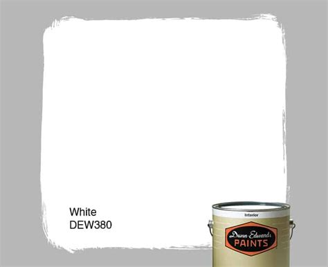 warm white dew paint color ffffff dunn edwards paints