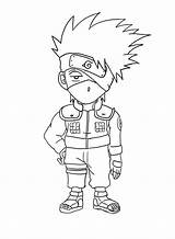 Kakashi Naruto Hatake sketch template