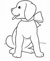 Dog Outline Coloring Pages Drawing Puppy Kids Printable African Easter Print Color Colouring Animal Sweet Getdrawings American Woman Wild Garfield sketch template
