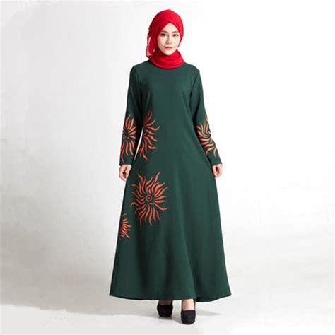 Buy Green Colorwomen Dress Turkish Ladies Long Dress