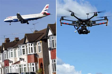 british airways plane drone crash footage emerges showing flight moments  gadget hit