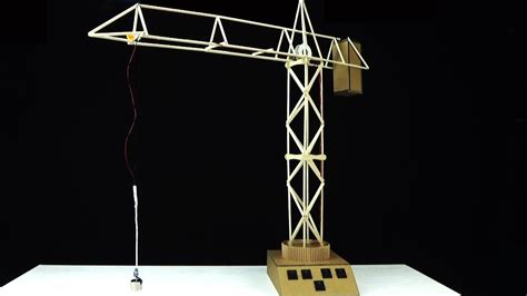 build  model crane   frame structure webframesorg