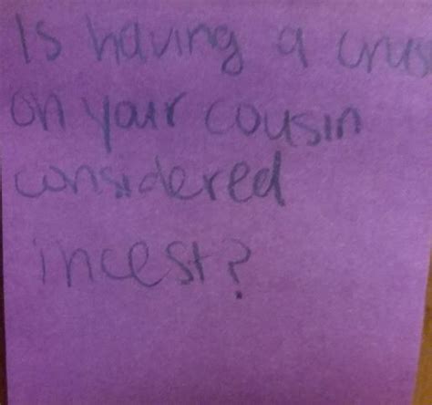 Is Having A Crush On Your Cousin Considered Incest – The Answer Wall