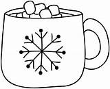 Clipart Drawing Cocoa Drawings Cups Mugs Clipground sketch template