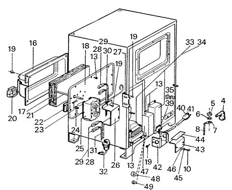 norcold refrigerator parts diagram
